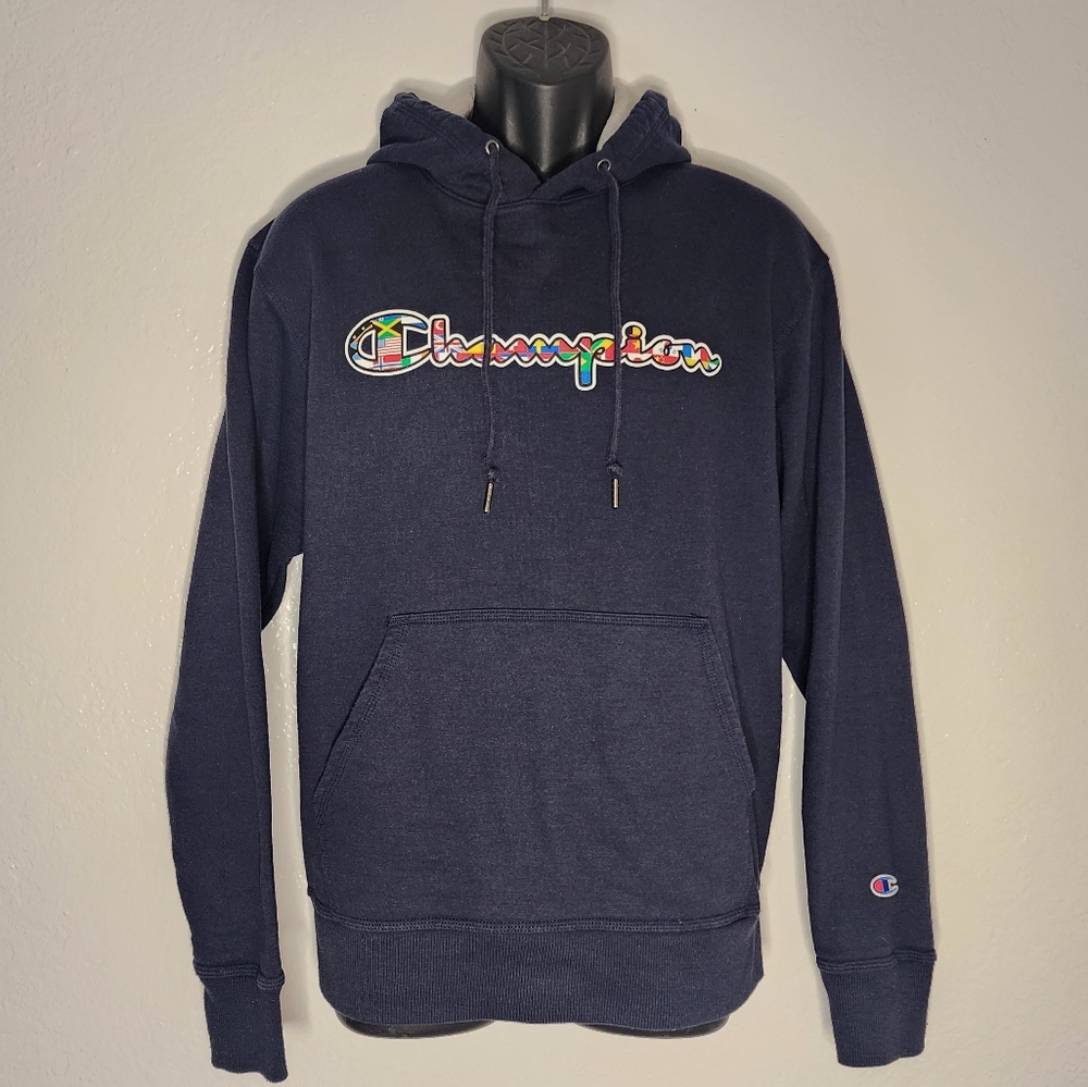 Champion Flags Logo Hoodie